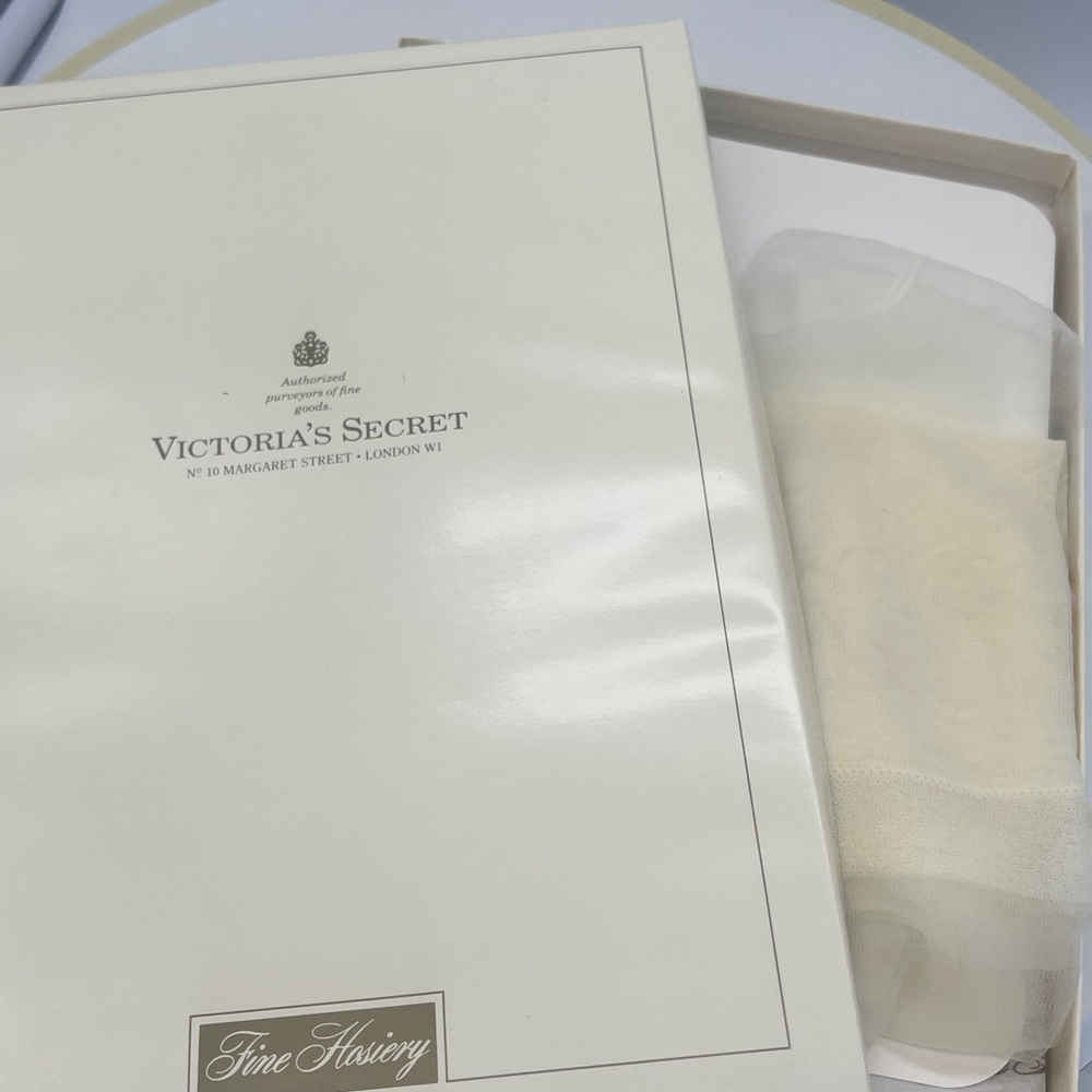 Victoria's Secret Cream Hosiery
